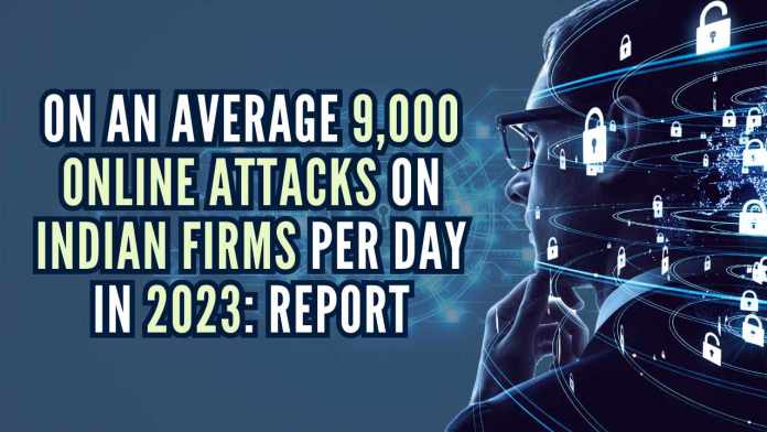 On an average 9K online attacks on Indian firms per day in 2023: Report Web-based threats or online threats are a category of cybersecurity risks that may cause an unwanted event or action via the internet