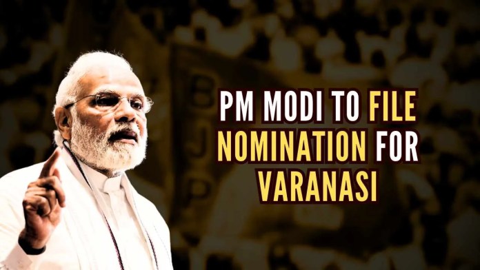 PM Modi to File Nomination for Varanasi Twelve Chief Ministers from BJP-ruled states are expected to be present when Prime Minister Narendra Modi files his nomination