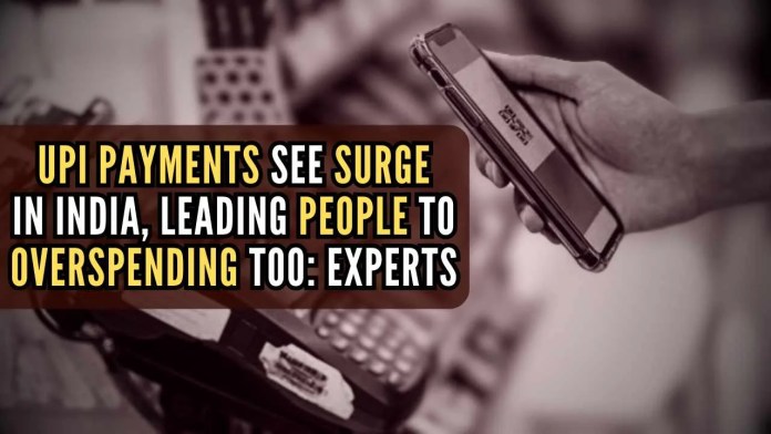 UPI Payments See Surge In India, Leading People To Overspending Too Experts Purchasing trend via UPI/QR code is due to the fact that digital transactions take a jiffy to complete the purchase journey via smartphones