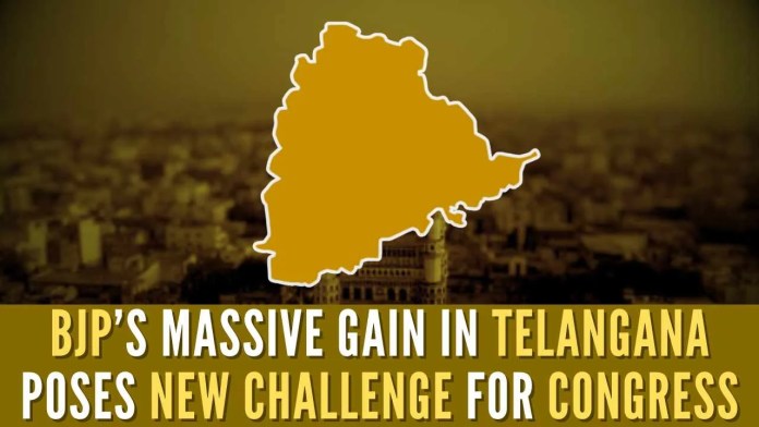BJP’s massive gain in Telangana poses new challenge for Congress BJP made big inroads to win 8 out of 17 Lok Sabha seats