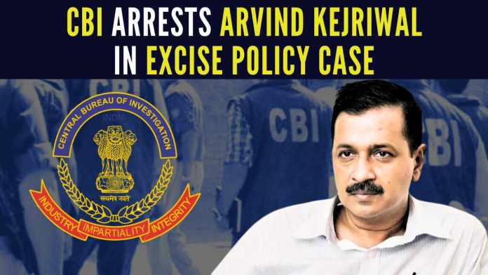 CBI arrests Delhi CM Arvind Kejriwal in excise policy case During the hearing in the trial court, the CBI said Kejriwal's custody was needed to confront him with documents
