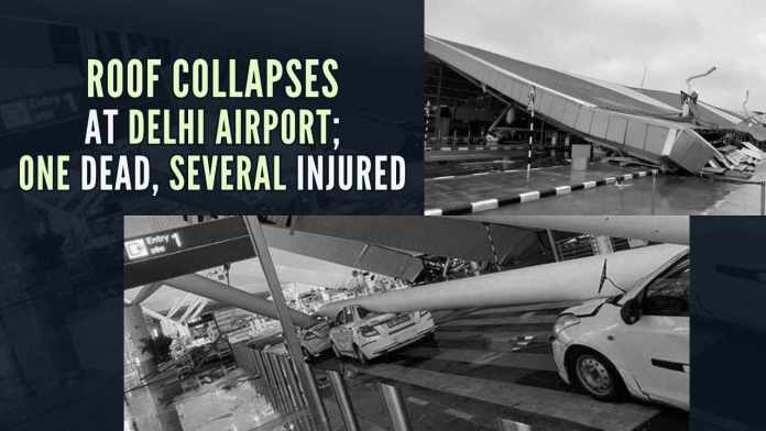 Delhi Airport Roof Collapse Delhi airport canopy collapse serious incident, DGCA will probe, says Union Minister