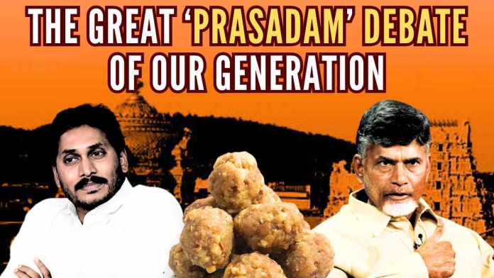 Tirupati Laddu row The great ‘Prasadam’ debate of our generation The only solution is to liberate all Hindu temples from the illegal control of politicians and hand them over to the devotees to run them as per religious norms