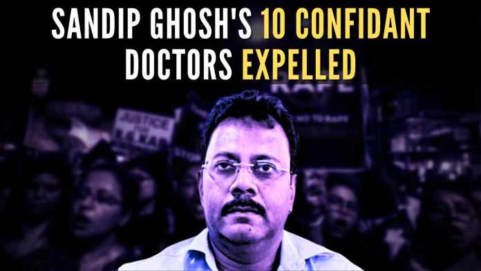 RG Kar case: Sandip Ghosh's 10 confidant doctors expelled The decision comes amid ongoing investigations by the CBI into serious allegations against Sandip Ghosh