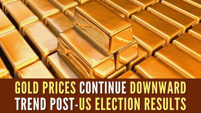 Gold Prices Continue Downward Trend Post-US Election Results Experts suggest a short-term bearish sentiment in the gold market
