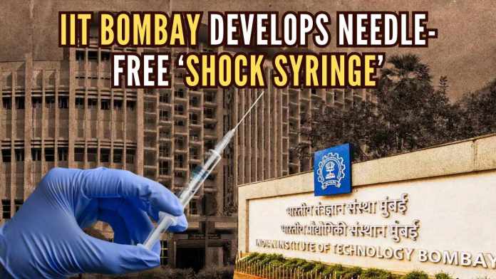 IIT Bombay develops needle-free ‘shock syringe’ The shock syringe design also addresses healthcare challenges such as needle-stick injuries, which pose risks of spreading blood-borne diseases