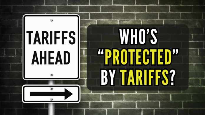 Who’s “protected” by tariffs The US dollar is losing its reserve status, with gold rising as a replacement via the BRICS currency, beyond Trump’s control