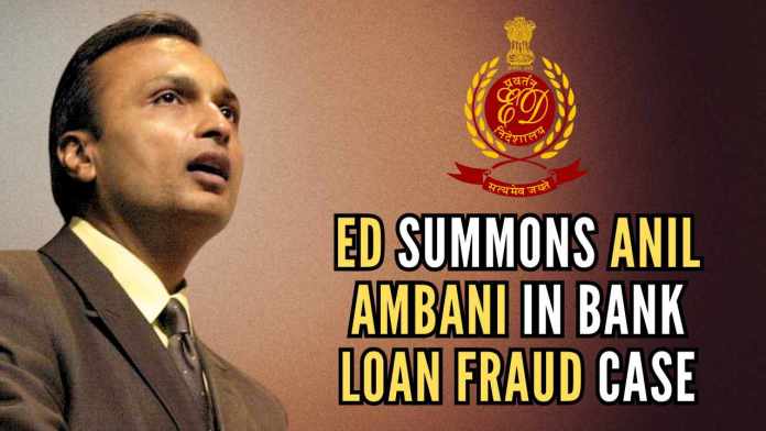 Anil Ambani Faces ED Questioning Over Loan Irregularities ED summons Anil Ambani in a massive money laundering case involving fake bank guarantees, Rs.6,500 cr in diverted loans, and Rs.10,000 cr in alleged financial irregularities linked to Reliance Group firms
