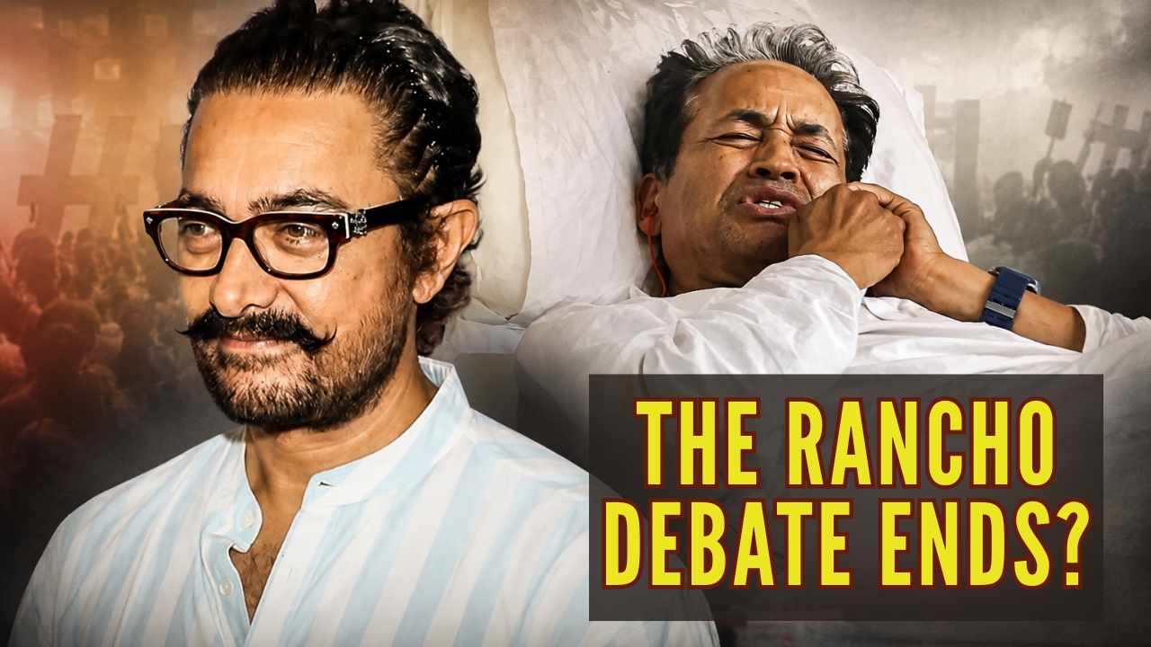 Aamir Khan has dismissed the long-standing belief that 3 Idiots was based on Sonam Wangchuk, saying the filmmakers were unaware of the activist during the film's production