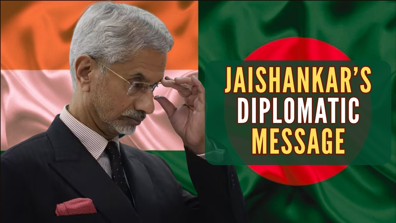 Jaishankars Diplomatic Message