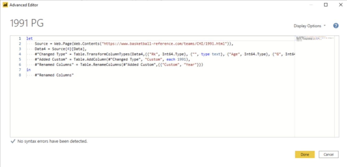Using M to Create a Custom Function for Web Scraping | phData