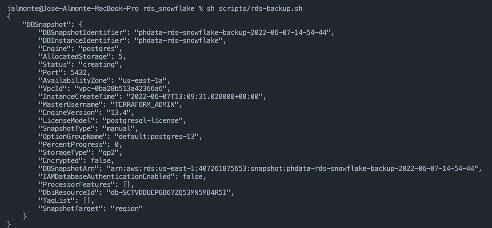 How to Load an AWS RDS Snapshot Into Snowflake phData