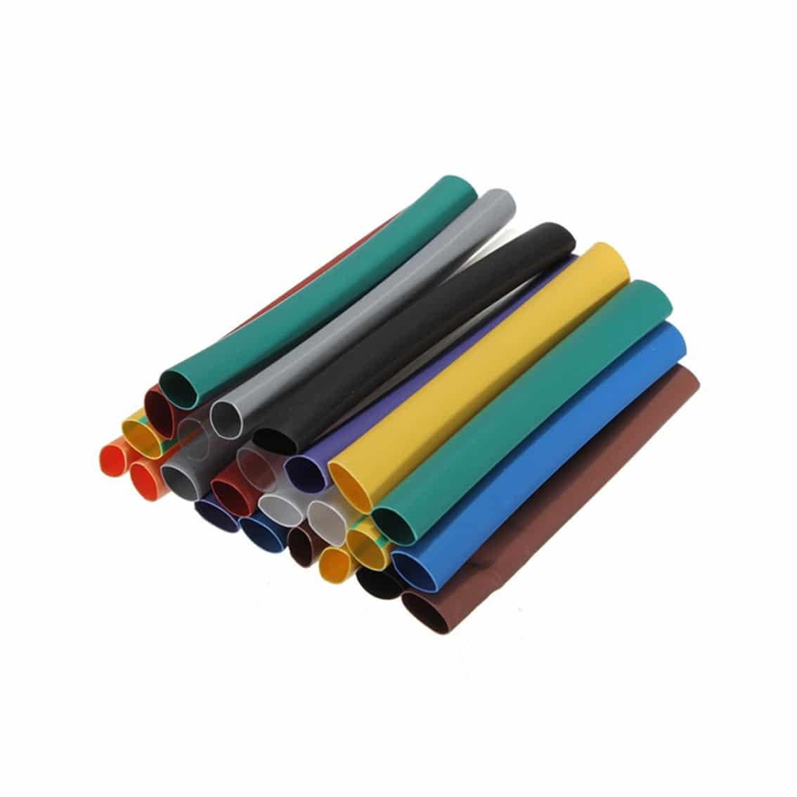 144 Piece Heat Shrink Tube Wrap Pack 6 Sizes 12 Colours Phipps
