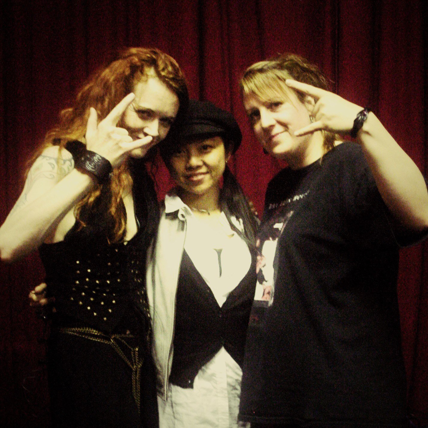 with Jordan and Laura