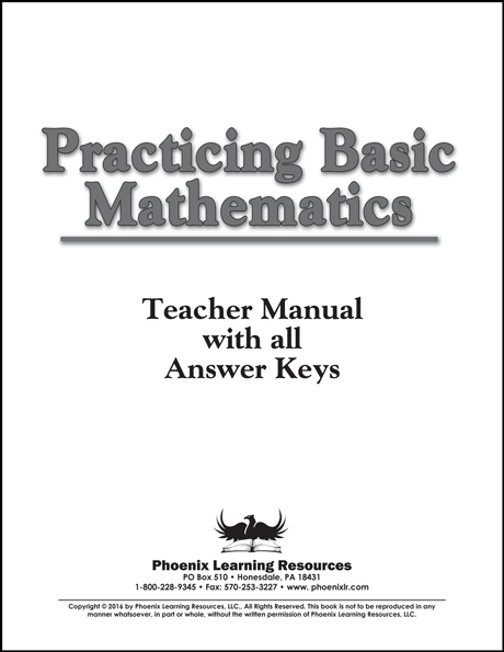 Practicing Basic Math Teacher Manual Answer Key Math Phoenix - Premium Gradient Picture Gallery - Ultra HD