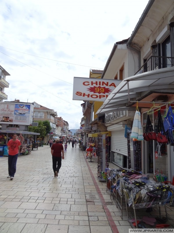 Shopping in Struga (Macedonia)