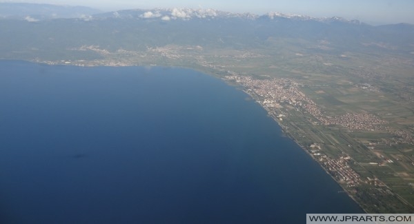 Struga Aerial View (North Macedonia)