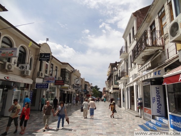 Shopping Ohrid, Macedonia