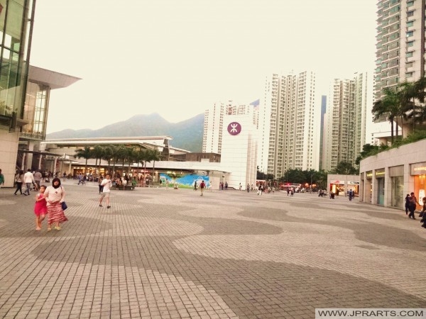 Main Square in Tung Chung, Hong Kong