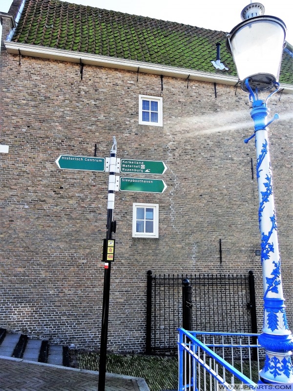 Signposts in Maassluis, The Netherlands