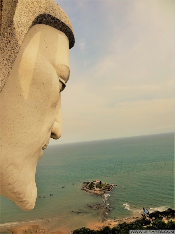 View from the Christ Statue in Vung Tau, Vietnam