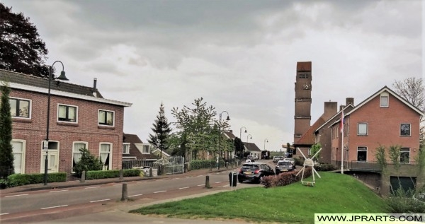 Kinderdijk Village in the Netherlands