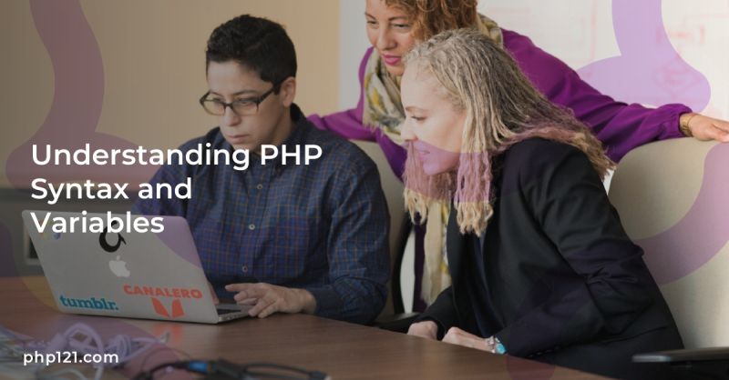 Understanding The Syntax Of Php Php Basics Den Of Devs - Premium Gradient Art Gallery - Mobile