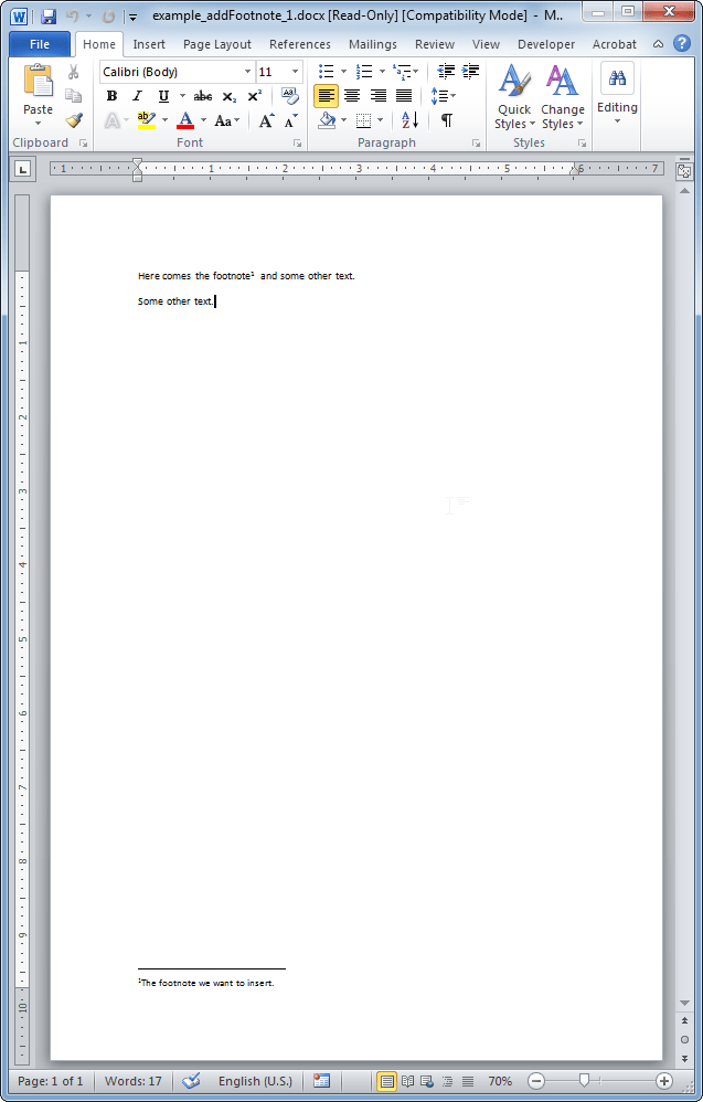 Inserts A Footnote Into A Word Document With Html Phpdocx - Best City Textures in Full HD