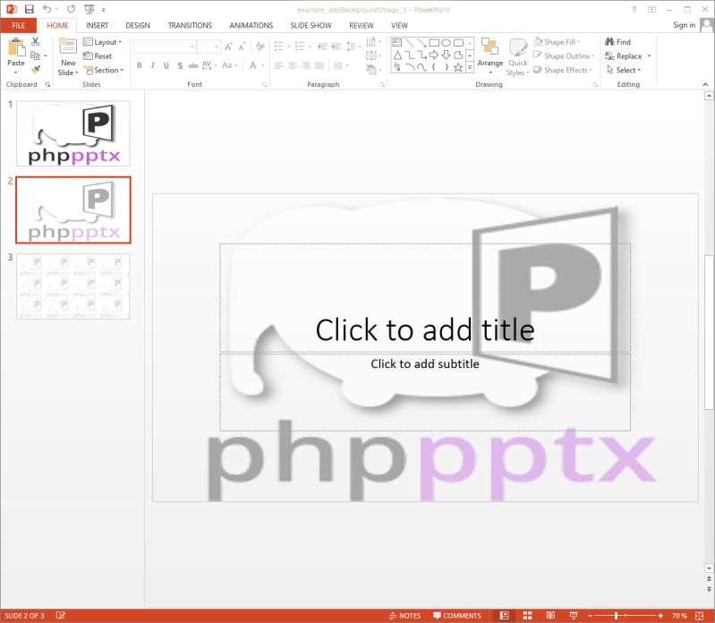 Addtext Inserts A Text Into The Powerpoint Presentation Phppptx - Landscape Photos - Modern High Resolution Collection