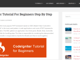 Best Codeigniter Tutorials For Beginners Phpzag Com