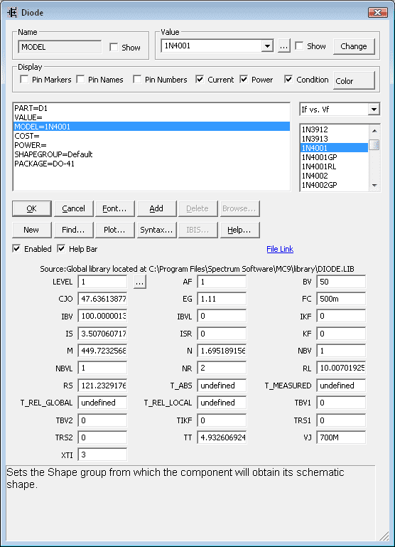 Orcad Capture Pspice Diode Libraries Physics Forums