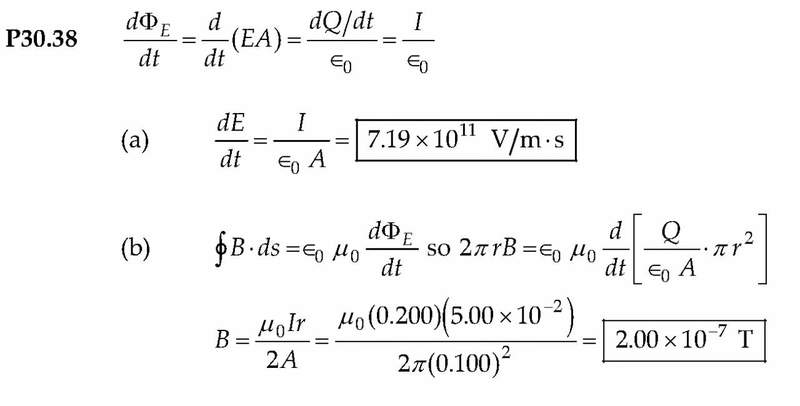 Displacement Current Inside Capacitor Physics Forums