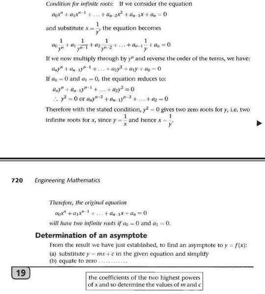 Is This Condition For Infinite Roots Wrong Physics Forums