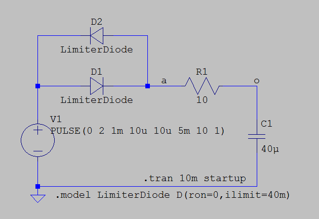 Simple Current Limiter For Ltspice Physics Forums