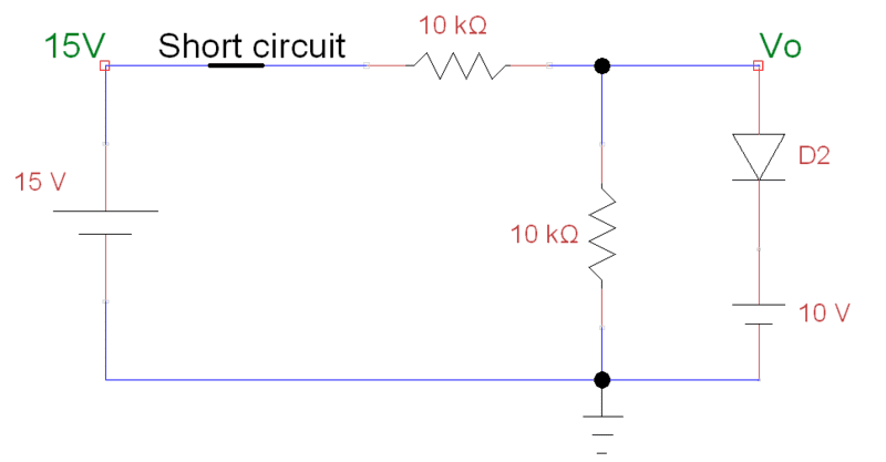 Circuit Analysis Consisting Of An Ideal Diode Physics Forums