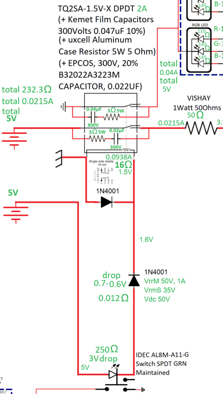 Novice Question About Relays Capacitors And Diodes