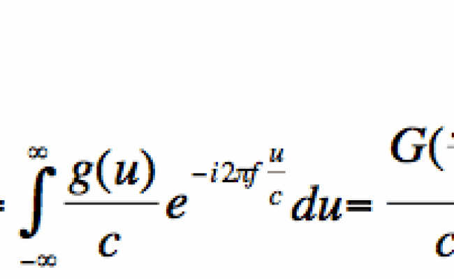 Fourier Transform Scaling Property Help • Physics Forums