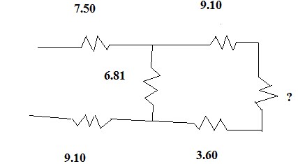 Finding Unknown Resistance Of A Resistor Using A Schematic
