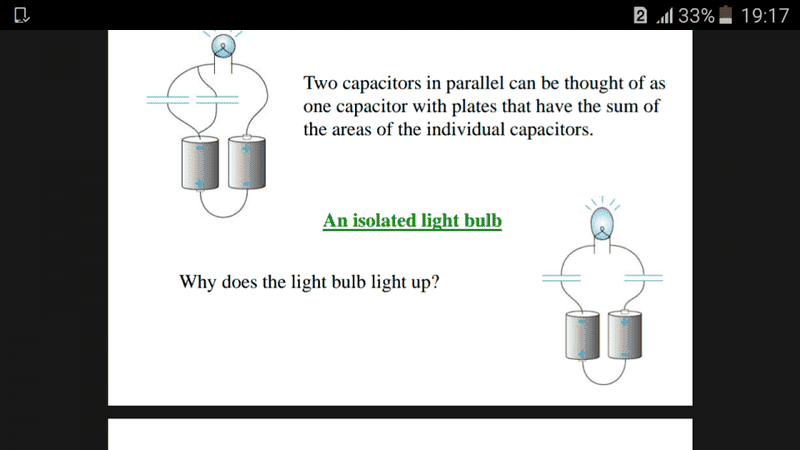 Capacitors In Series Microscopic View Physics Forums