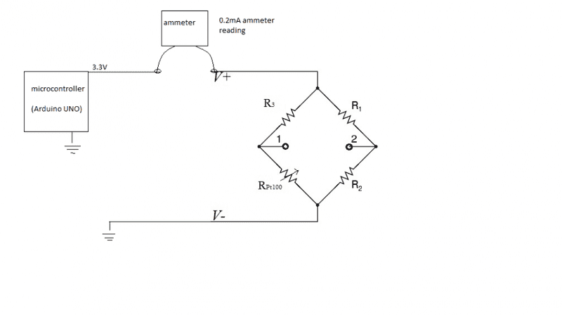 Pt100 With Wheatstone Bridge Physics Forums
