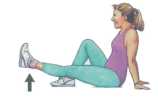 Lie down with your legs out in front of you on a flat bench. Knee Stregnthening Exercises | Physio Leeds