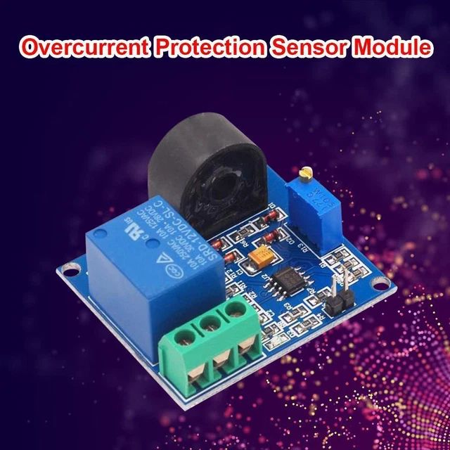 12v Current Detection Sensor Module 5a Relay Overcurrent Over Current - HD Landscape Arts for Desktop
