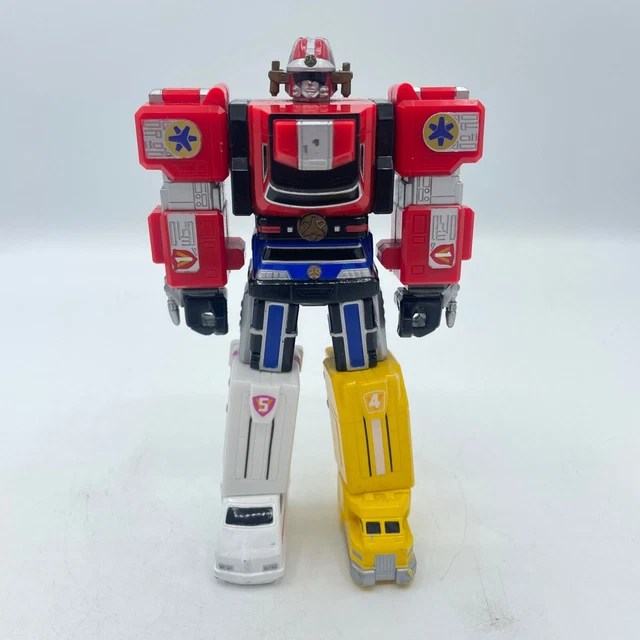Power rangers lightspeed rescue 6" mini megazord action figure bandai 1999 £9.99