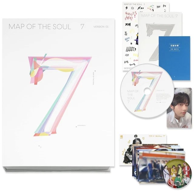 BTS MAPS Of Soul 7 Version 01 Coffret Cd Neuf Sous Blister D Bts Maps Of Soul 7