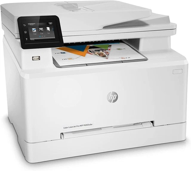 HP COLOR LASERJET Pro MFP M283cdw All In One Printer 7KW73A New In HP Color LaserJet Pro MFP M283cdw All In One
