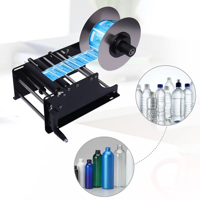 US Semi-automatic Round Bottle Labeling Machine Labeler Machine MT-30 • £45.23 (1)