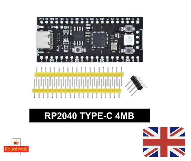 Pro Micro Rp2040 Raspberry Pi Pico Microcontroller Development Board - Professional Ultra HD Gradient Textures | Free Download