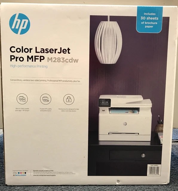 HP COLOR LASERJET Pro MFP M283cdw All In One Printer 7KW73A EUR 323 HP Color LaserJet Pro MFP M283cdw All In One