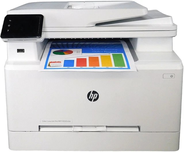 RESTORED HP LASERJET Pro M283CDW Color MFP Printer EUR 309 37 PicClick FR Restored HP LaserJet Pro M283CDW Color MFP