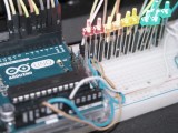 Led Battery Level Indicator Arduino Microcontroller Based Projects